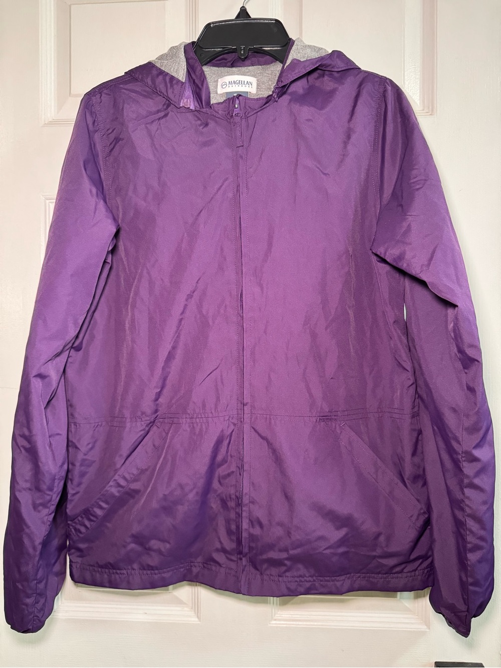 Magellan Outdoors Purple Hooded Kids Raincoat
